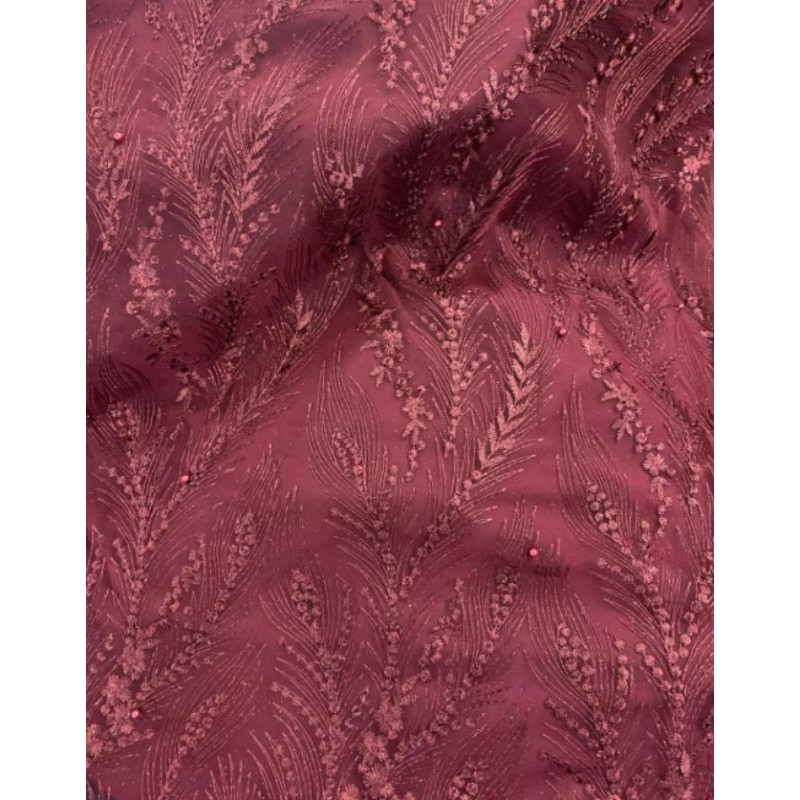 KAIN BRUKAT/BROKAT TULLE TILE MURAH BAHAN BAJU PENGANTIN/KEBAYA MODERN BRIDESMAID TOKO TEKSTIL