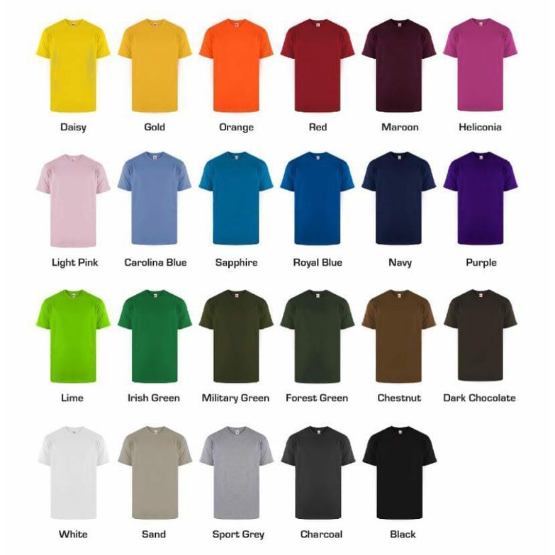 kaos sablon premium import/ kaos sablon request tangan panjang