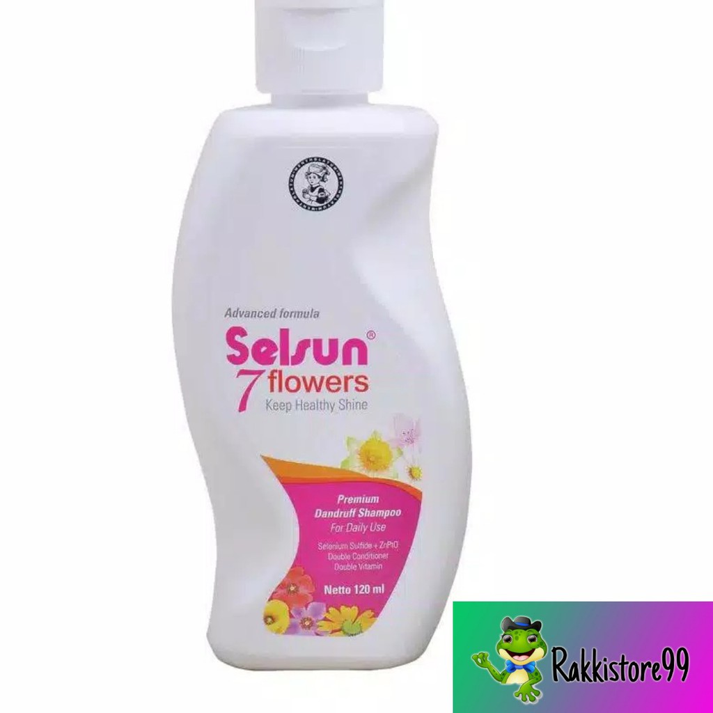 ❣️Rakkistore99❣️ Selsun 7 Seven Flowers Shampoo 60ml/120ml (100% Original)