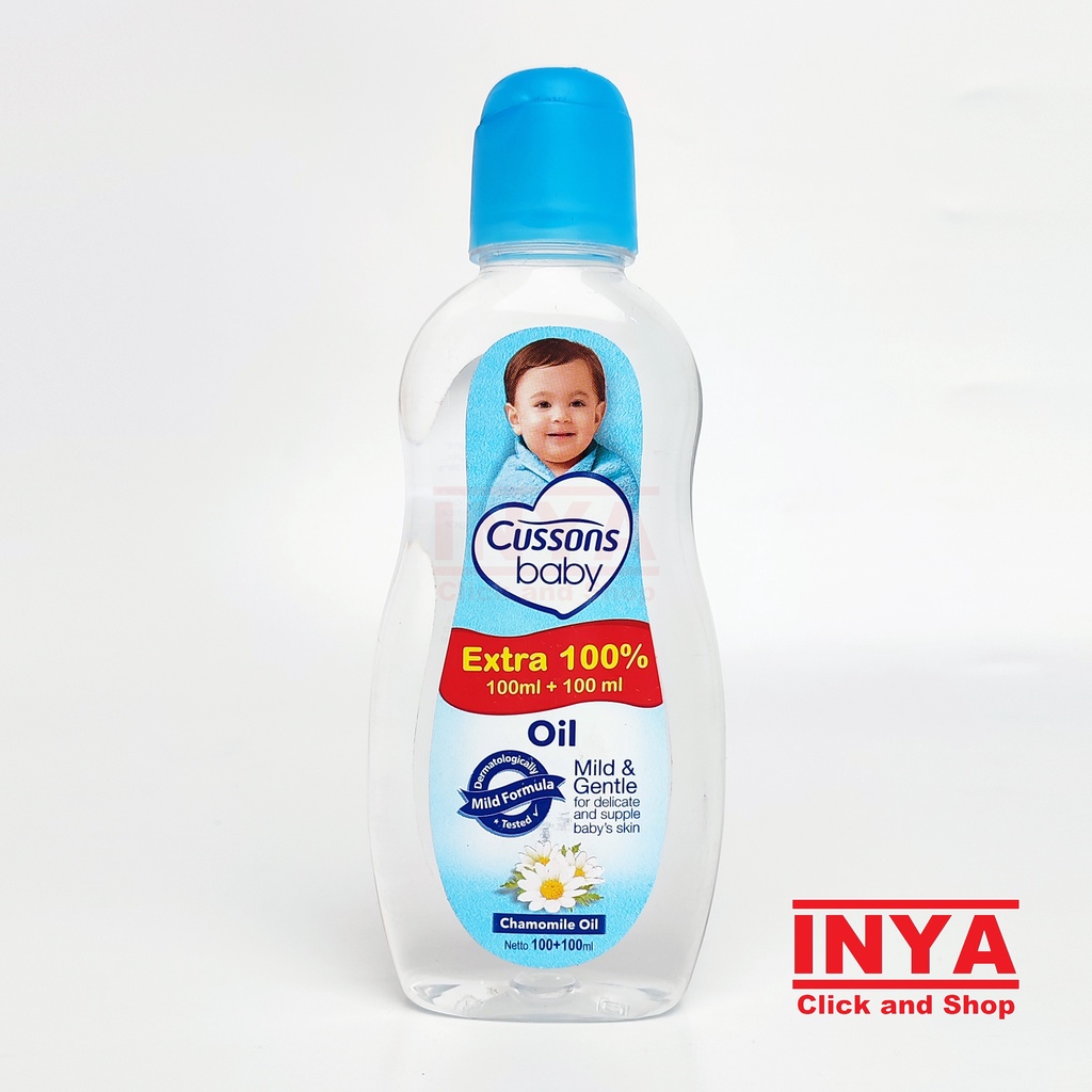 CUSSONS BABY OIL MILD &amp; GENTLE CHAMOMILE OIL 100ml