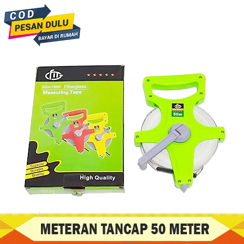 METERAN TANCAP 50 METER / METERAN ROLL GULUNG 50 METER / METERAN GULUNG 50 METER