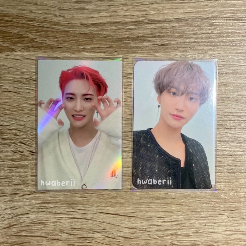 PC ATEEZ Seonghwa Fever Pt. 2 Makestar MS 2.0 Set Holo + Reg Maung