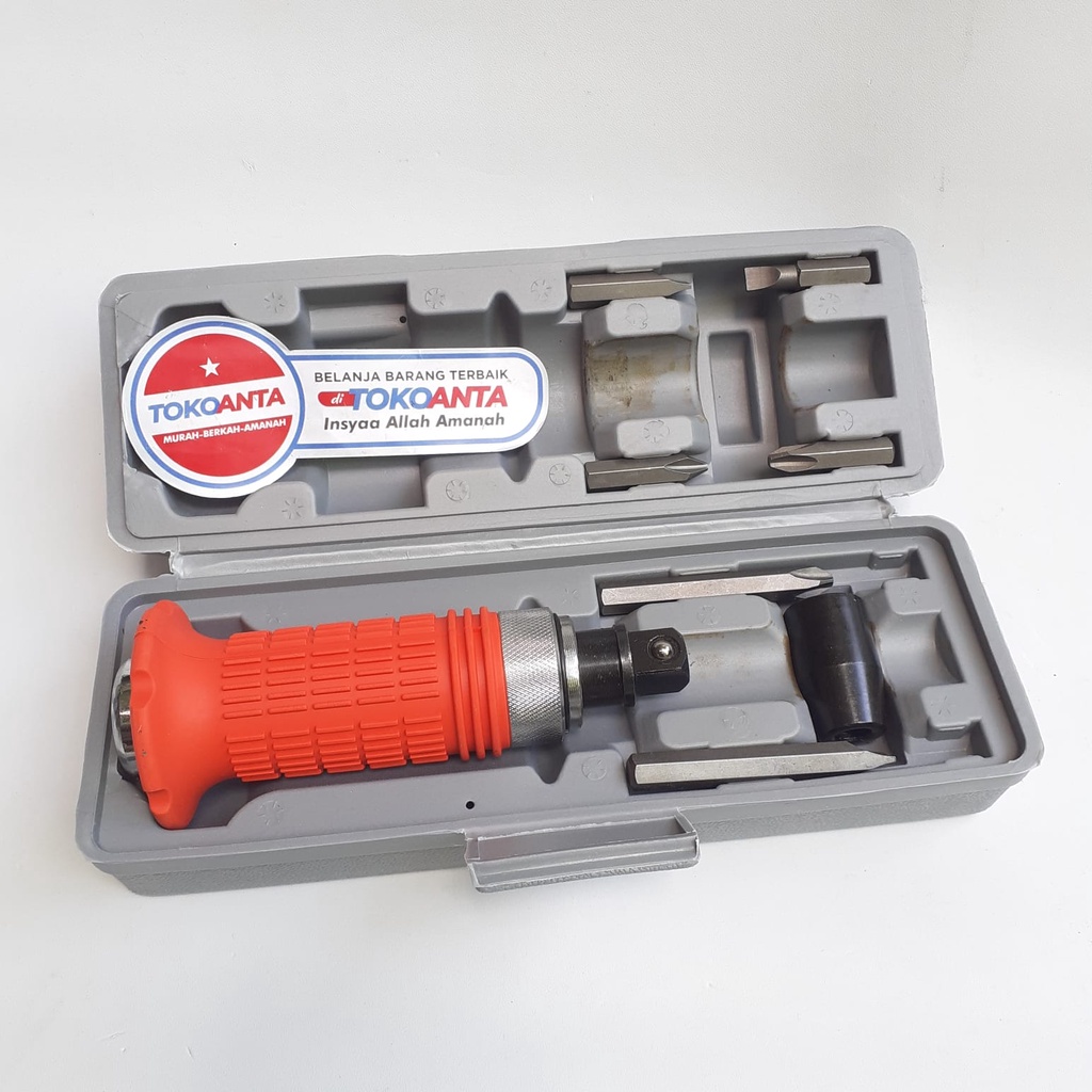 Obeng Dok Set ATS Merah (6pcs)