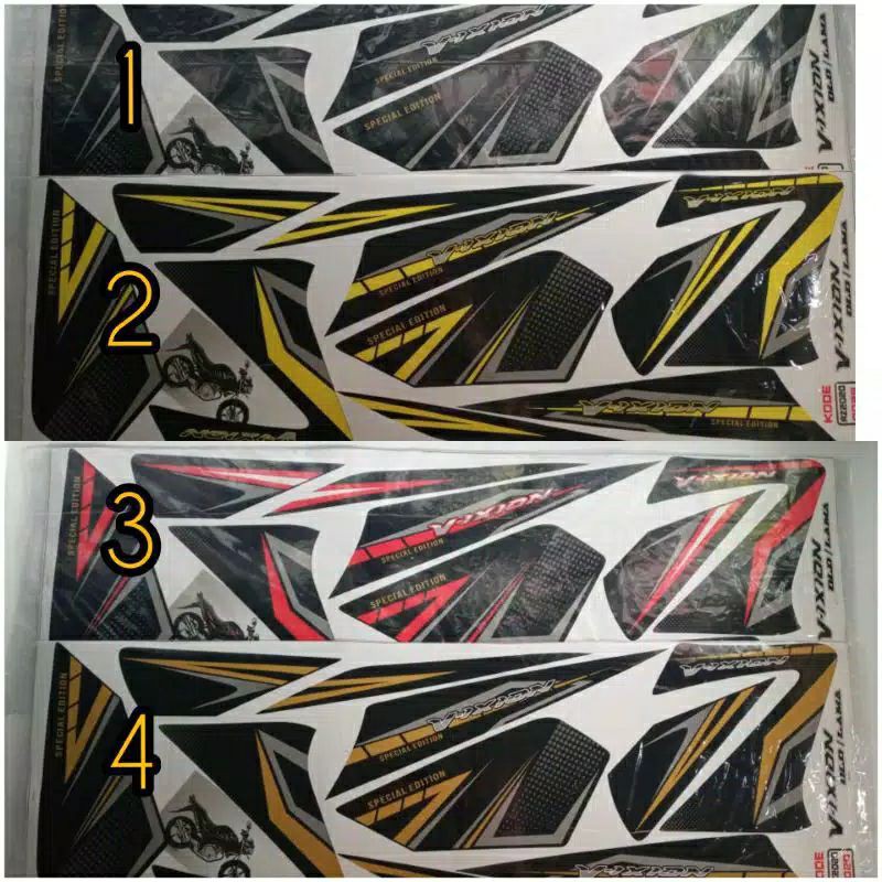 Striping vixion old motiv f1150 lis vixion lama  2009 2012