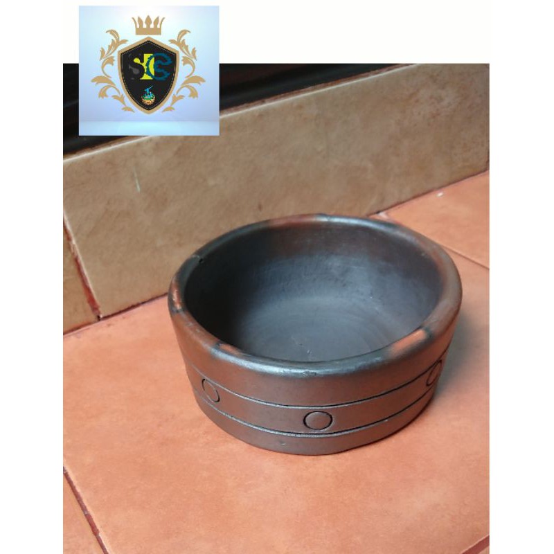 WADAH PAKAN TEMPAT MAKANAN KELINCI GERABAH TANAH LIAT TRADISIONAL TEMBIKAR