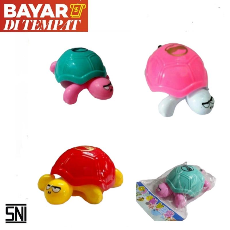 Promo LT23 MAINAN BULUS SEA WORLD KURA-KURA TARIK WARNA RANDOM