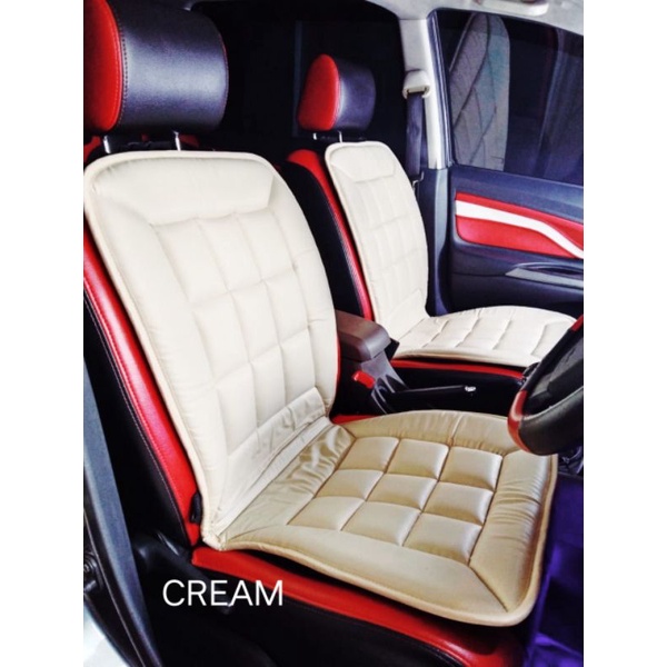 ALAS DUDUK JOK MOBIL SANDARAN JOK MOBIL BAHAN PREMIUM LEATHER TAMPIL EXLUSIVE EMPUK WATERPROOF