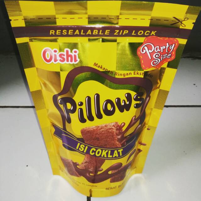 

Snack coklat oishi pillow
