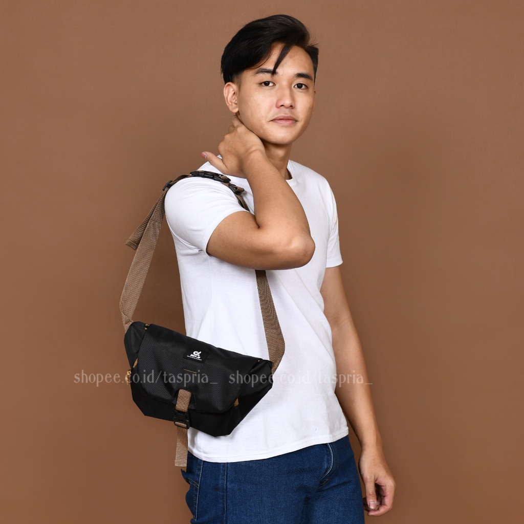 Tas Selempang Pria Tas Slempang Soren Tas Slingbag Cowok Trendy Terbaru