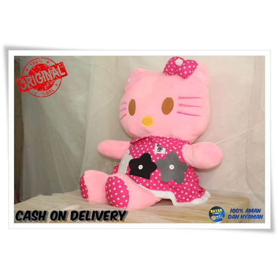 Boneka Hellokitty Polkadot uk 60cm