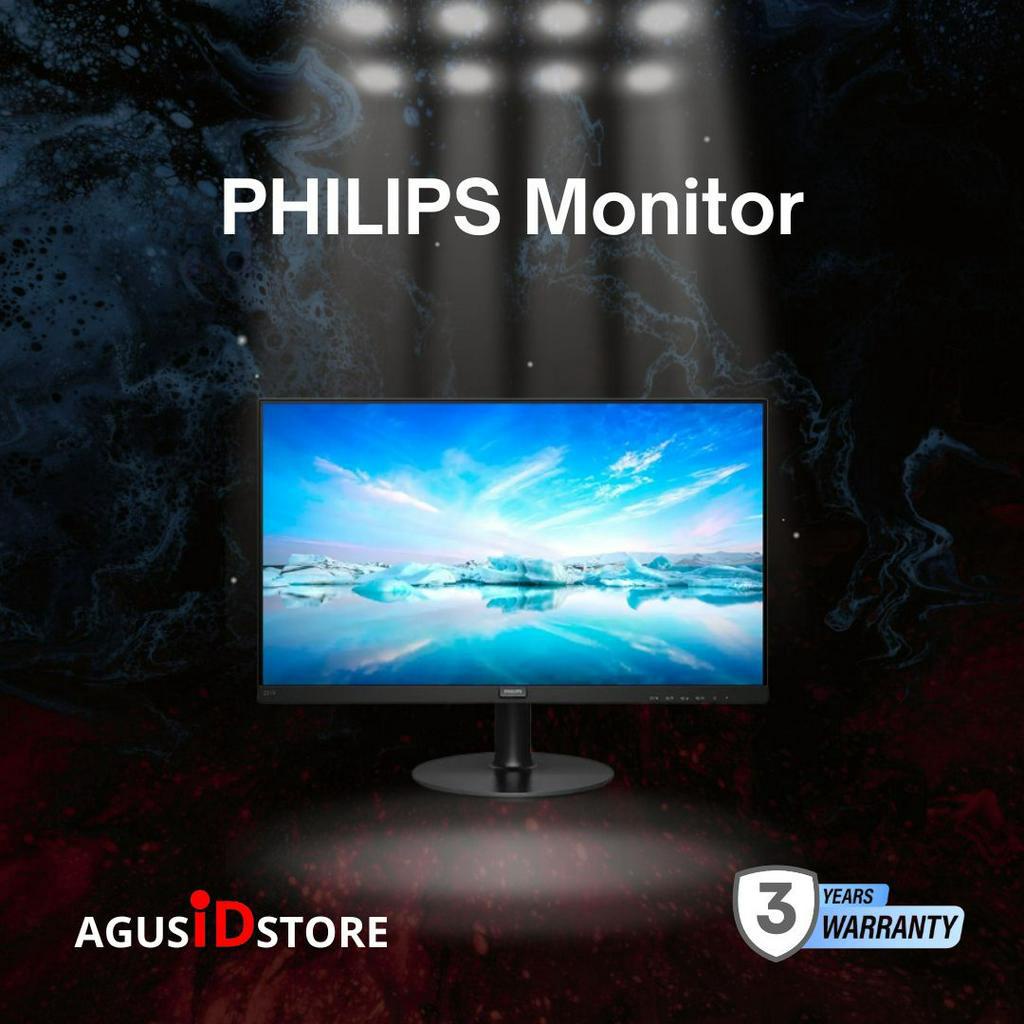 MONITOR PHILIPS 221V8A/70 22 INCH 1080p VGA HDMI SPEAKER 75Hz VESA