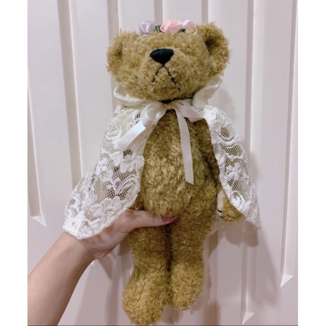 boneka beruang teddy bear ty lace