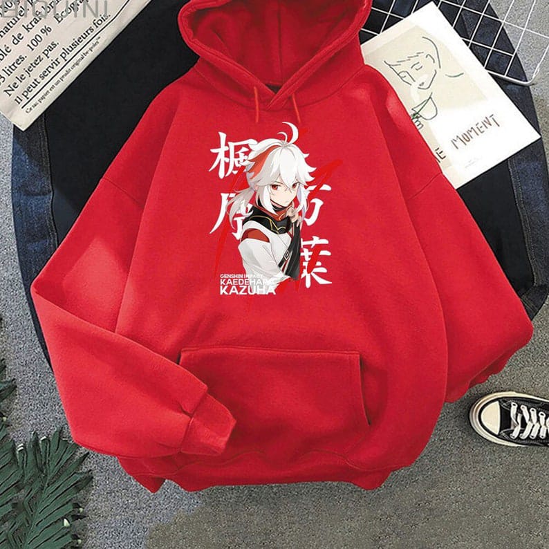 HOODIE PRIA WANITA KAEDEHAMA KAZUHA-HOODIE UNISEX TERBARU