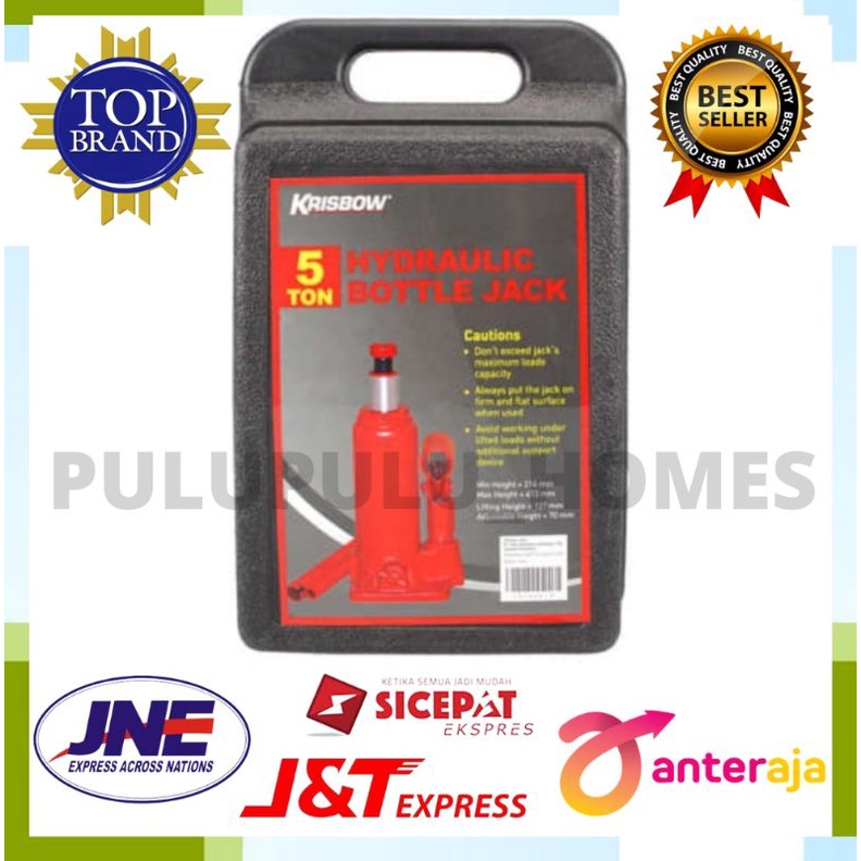 Krisbow dongkrak mobil 5 ton / dongkrak mobil / dongkrak botol krisbow / dongkrak 5 ton