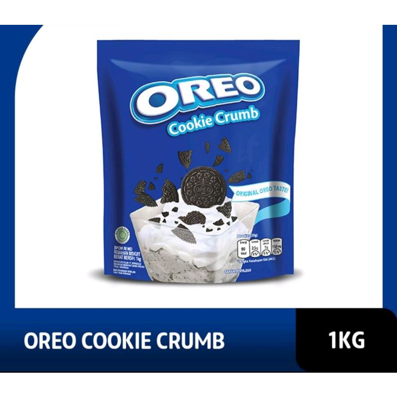 

Oreo Cookie Crumb 1kg - 100% Original