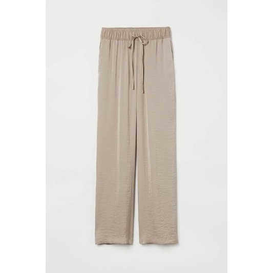 Hm ribbed cullotes pants