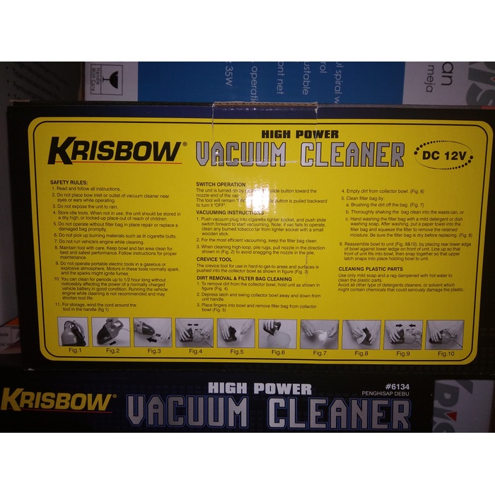 MOBIL-CLEANER-VACUUM- KRISBOW VACUUM CLEANER PENGHISAP DEBU DI MOBIL - ORIGINAL -VACUUM-CLEANER-