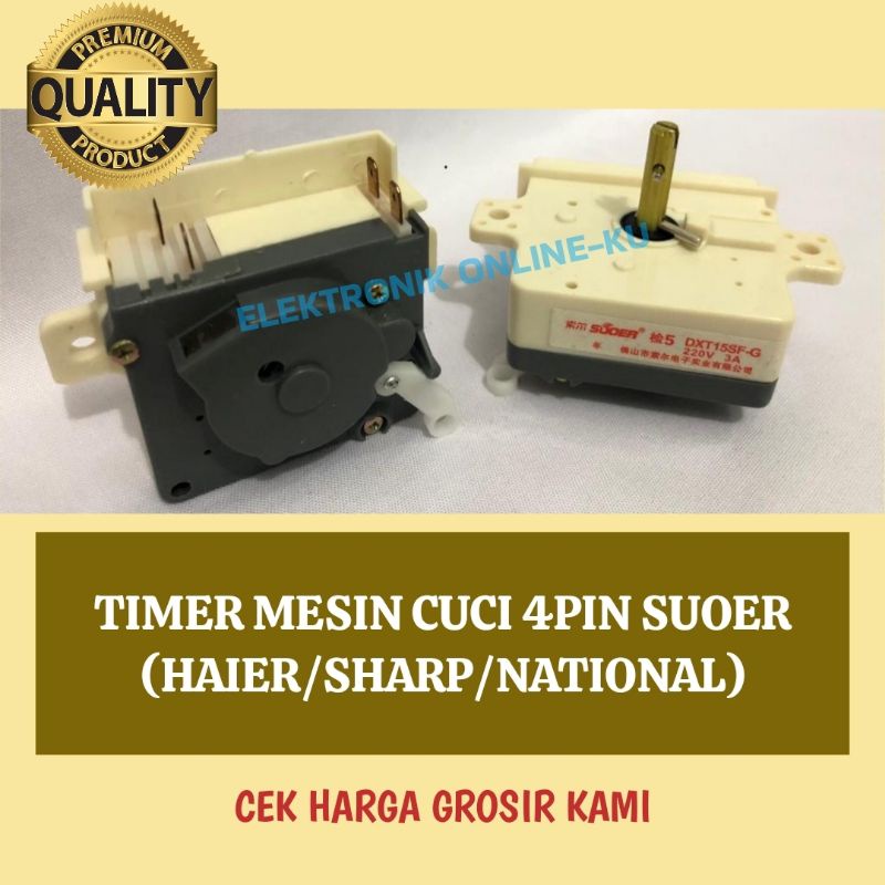 TIMER MESIN CUCI 4PIN SUOER