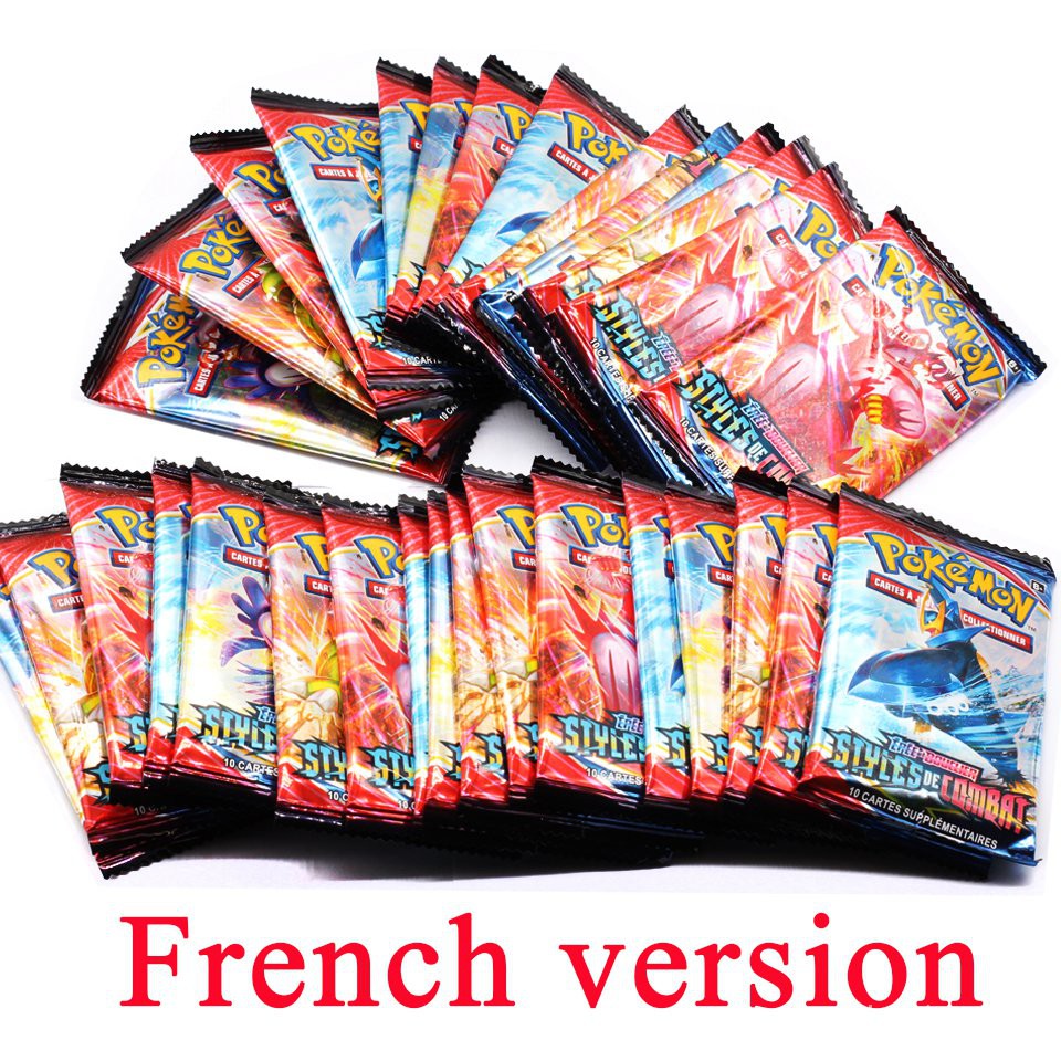 Takara Tomy Pokemon French Cards Table Card Game GX EX MEGA Trainer Energy Japanese Pokemon Cards