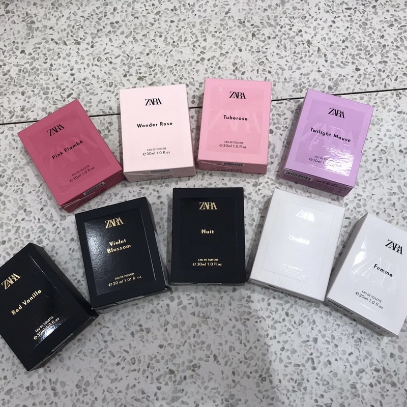 (PROMO CUCI GUDANG) PARFUM ZARA TRAVEL SIZE 30 ML + BOX