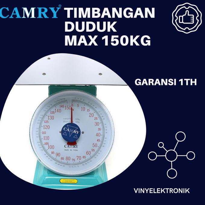 Camry Timbangan Duduk 150kg / Timbangan Jarum Camry 150 kg Original