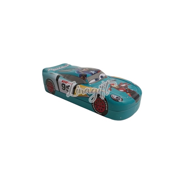 PENCIL CASE - TEMPAT PENSIL KALENG MOBIL BESAR 2 TINGKAT IRONMAN AVENGERS CAPTAIN AMERICA SPIDERMAN CARS SUPERMAN DORAEMON - PAKET ALAT TULIS SEKOLAH LENGKAP-Avengers 01