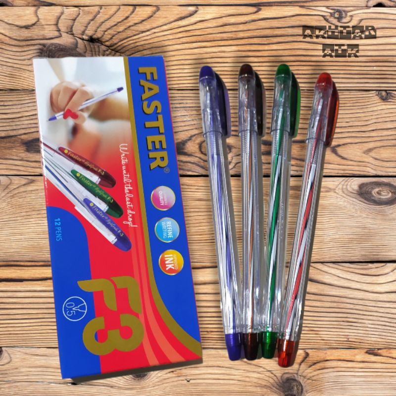 

Pulpen / Bolpen Faster F3