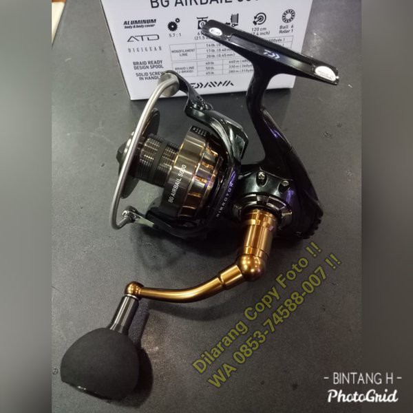 Spesial Reel Daiwa BG Airbail 5000 Terjangkau