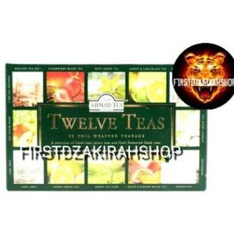 

ahmad tea london twelve teas 60x2gr