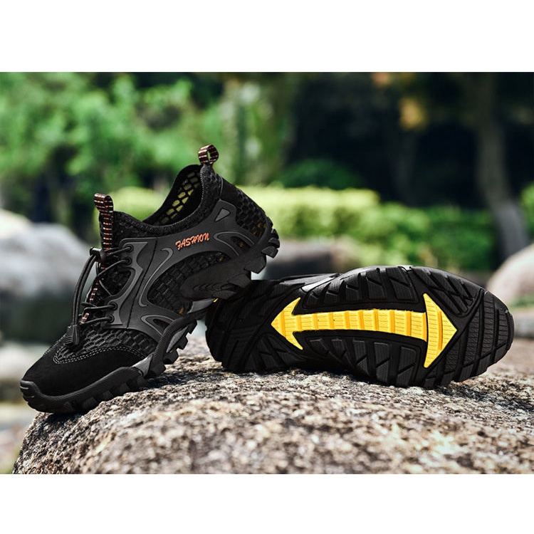 {FREE BOX} Sepatu Hiking Outdor Sepatu Gunung Pria Wanita Low Termurah KJ-51