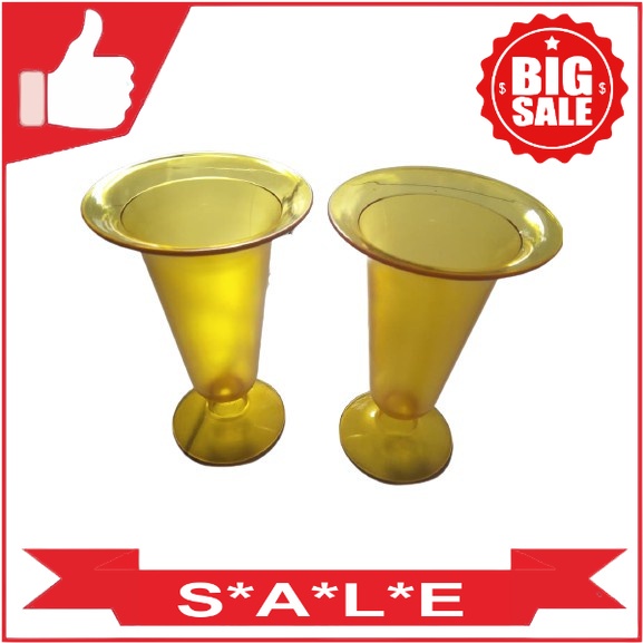 Tupperware Dessert Parfait Glass Gold 2pcs Promo Desember Tupperware Original