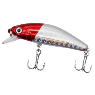 58mm/6g New Sinking Minnow Umpan Pancing Swimbait Fishing Lure Bass Wobbler Ikan Kecil Kail Memancing Kait