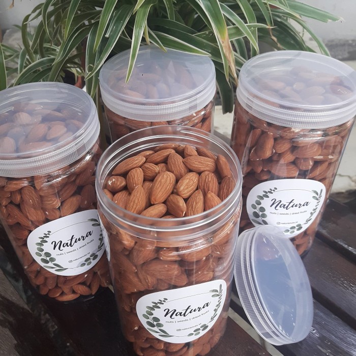 

54ekh Roasted Almond 600Gr/Toples. Fresh From The Oven! 60J