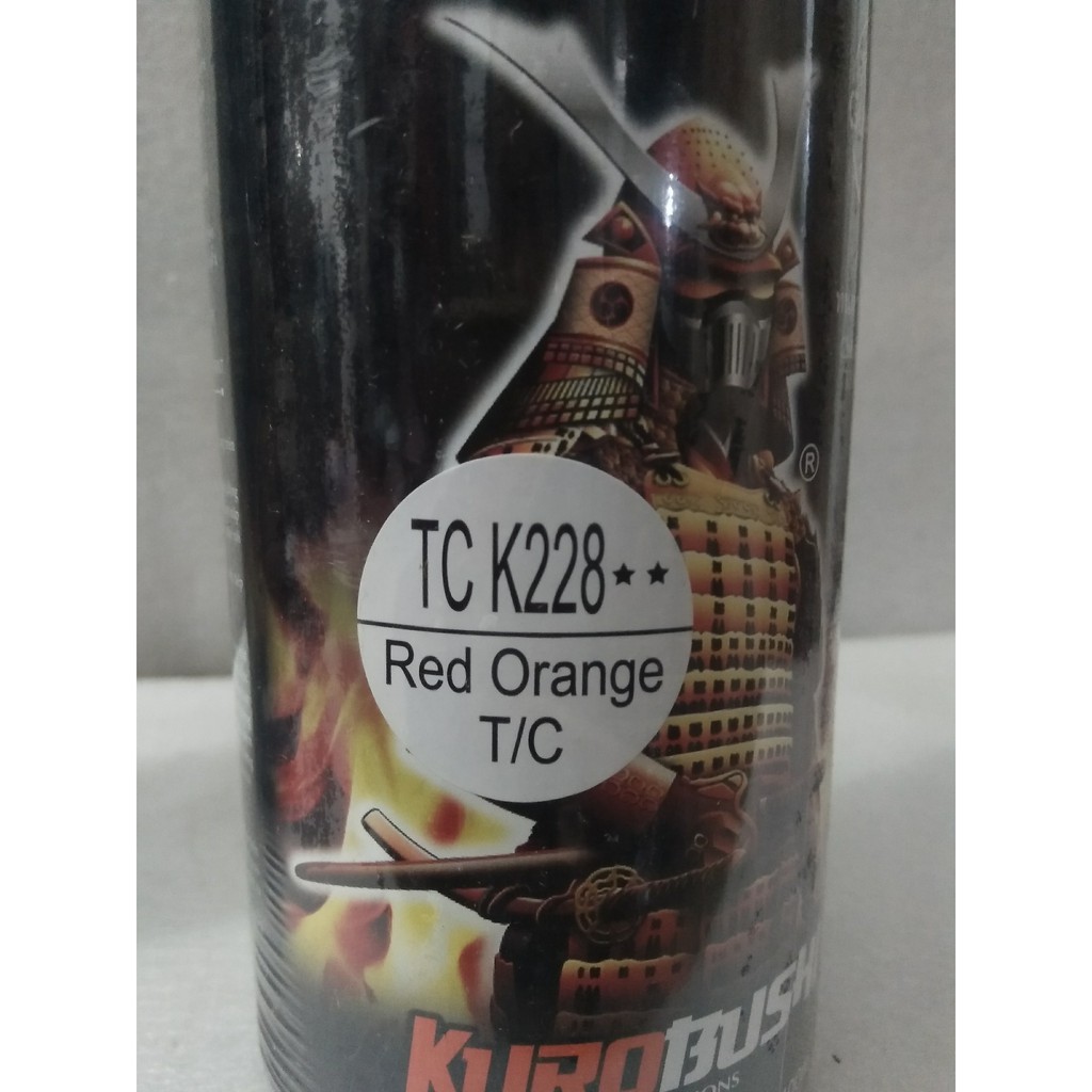 

SAMURAI PAINT TC K228 RED ORANGE