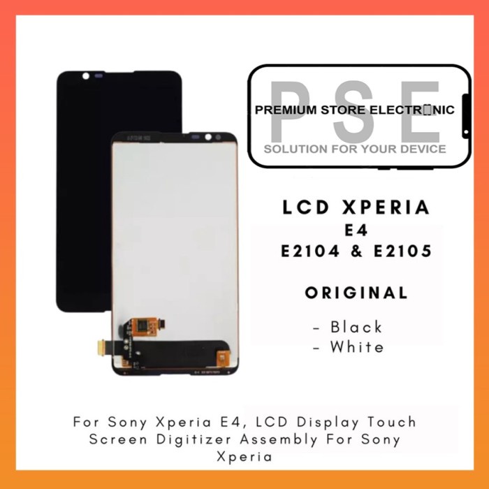 LCD Xperia E4 E2104 E2105 ORIGINAL Fullset Touchscreen Garansi