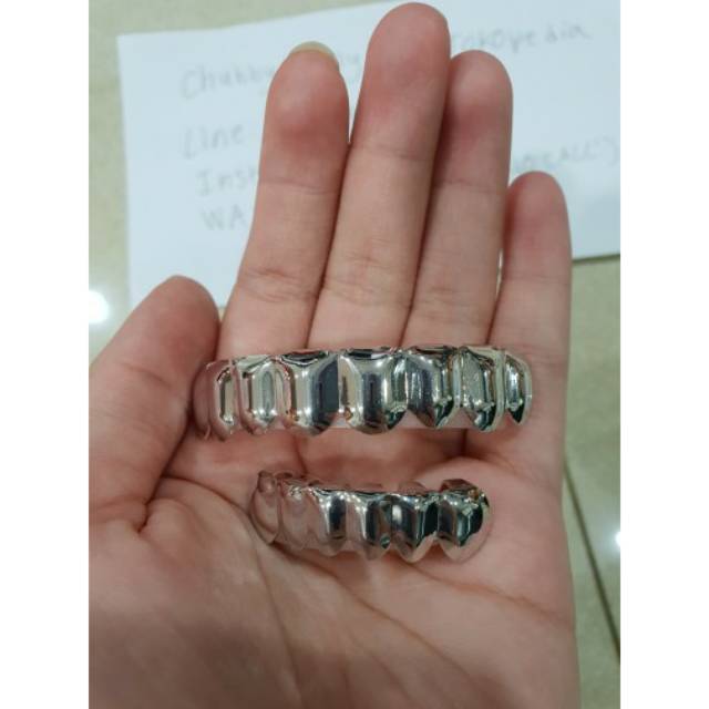 Teeth Grillz / Gigi Palsu / Gigi Joker Suicide Squad Halloween Costume Hip Hop Accessories