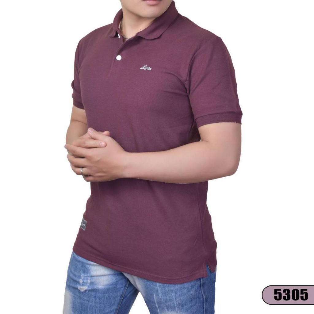 kaos polo shirt kaos kerah unisex