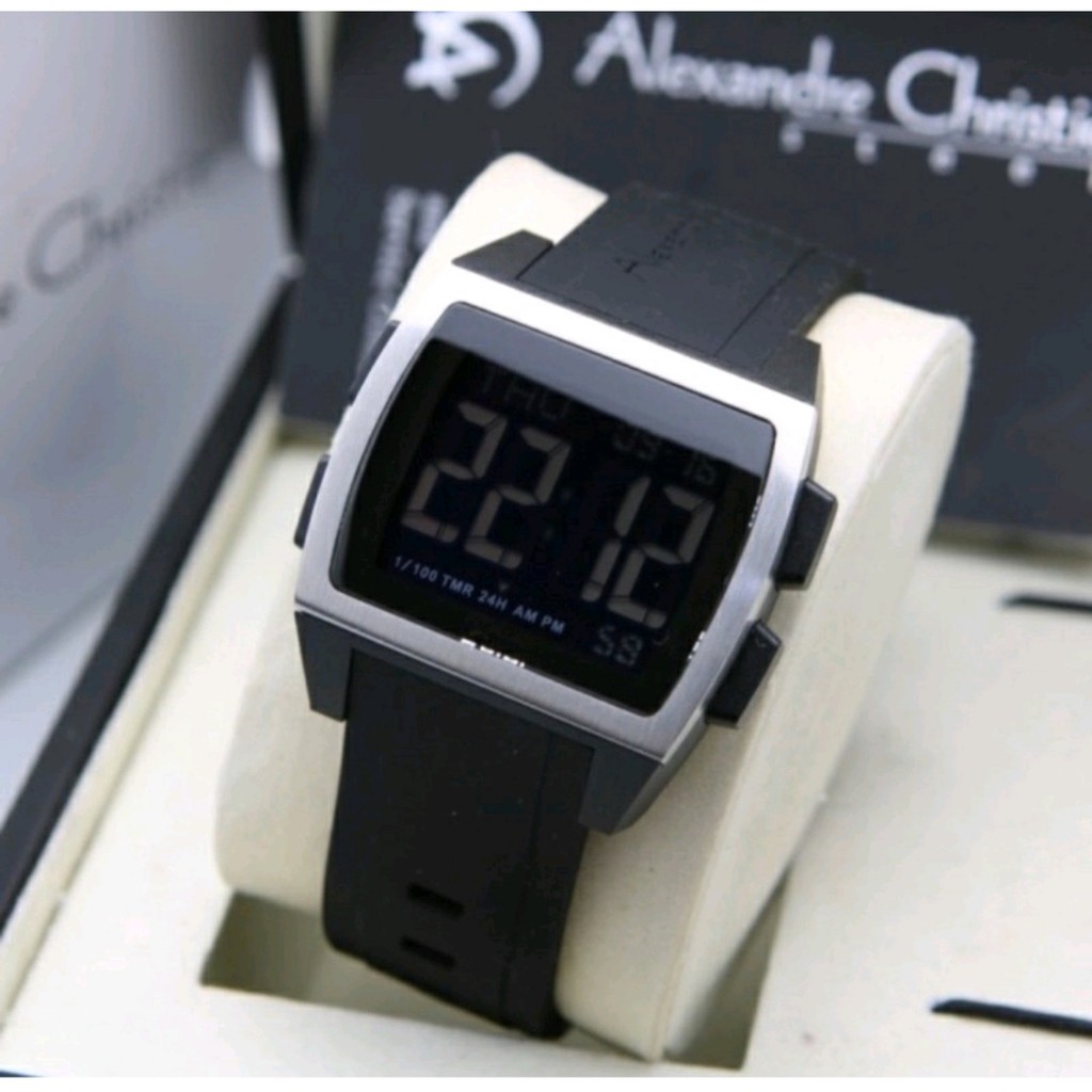 Alexandre Christie Ac 9343 / Ac9343 Jam Tangan Digital Original