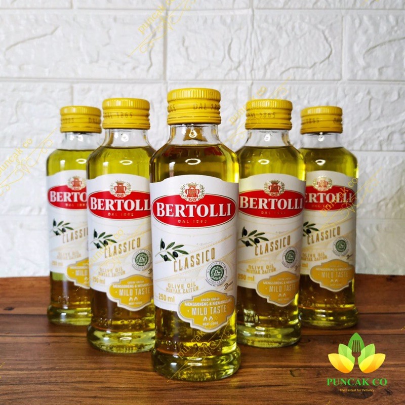 

BERTOLLI Classico Olive Oil 250 ML / Minyak Zaitun Minyak Goreng Halal/ TERMURAH