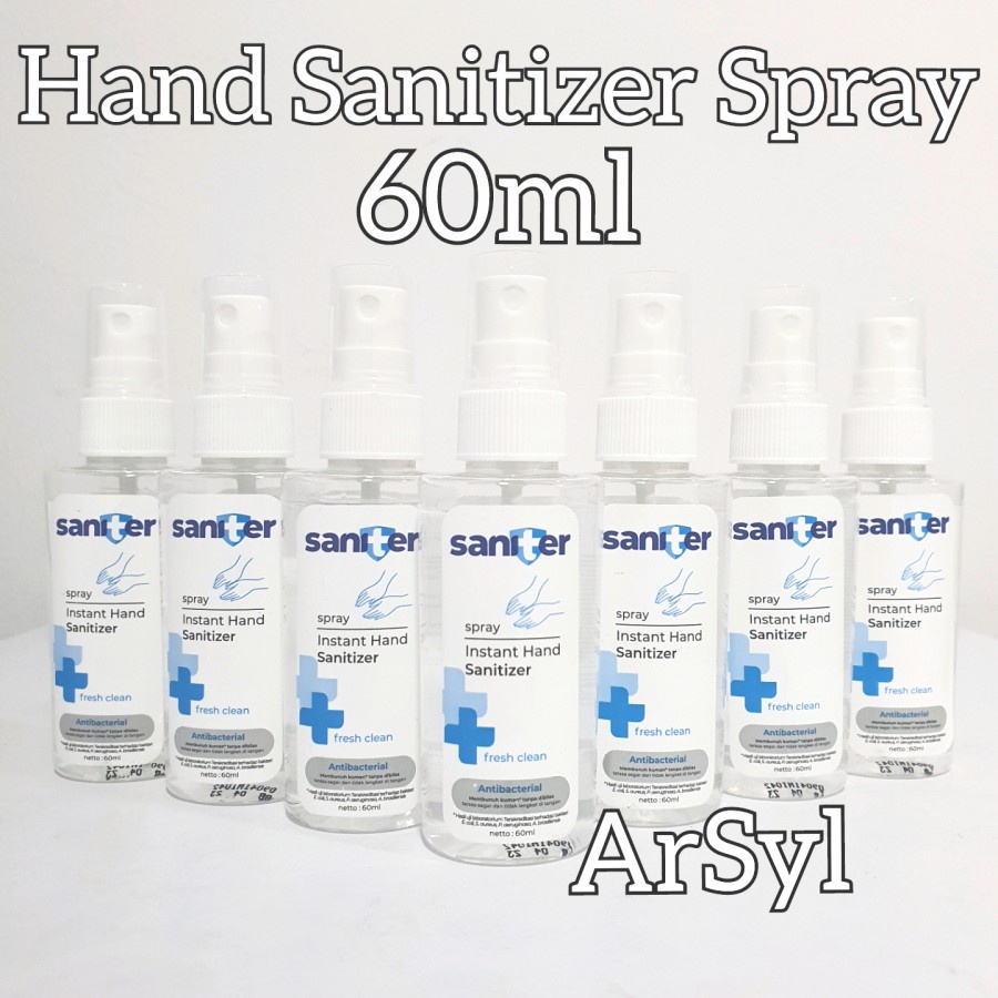 Saniter Hand Sanitizer Spray 60ml