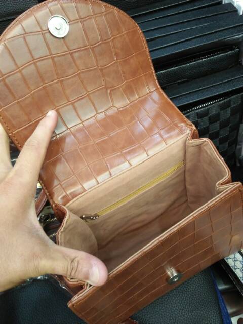 Tas original premium fashion lokal croco