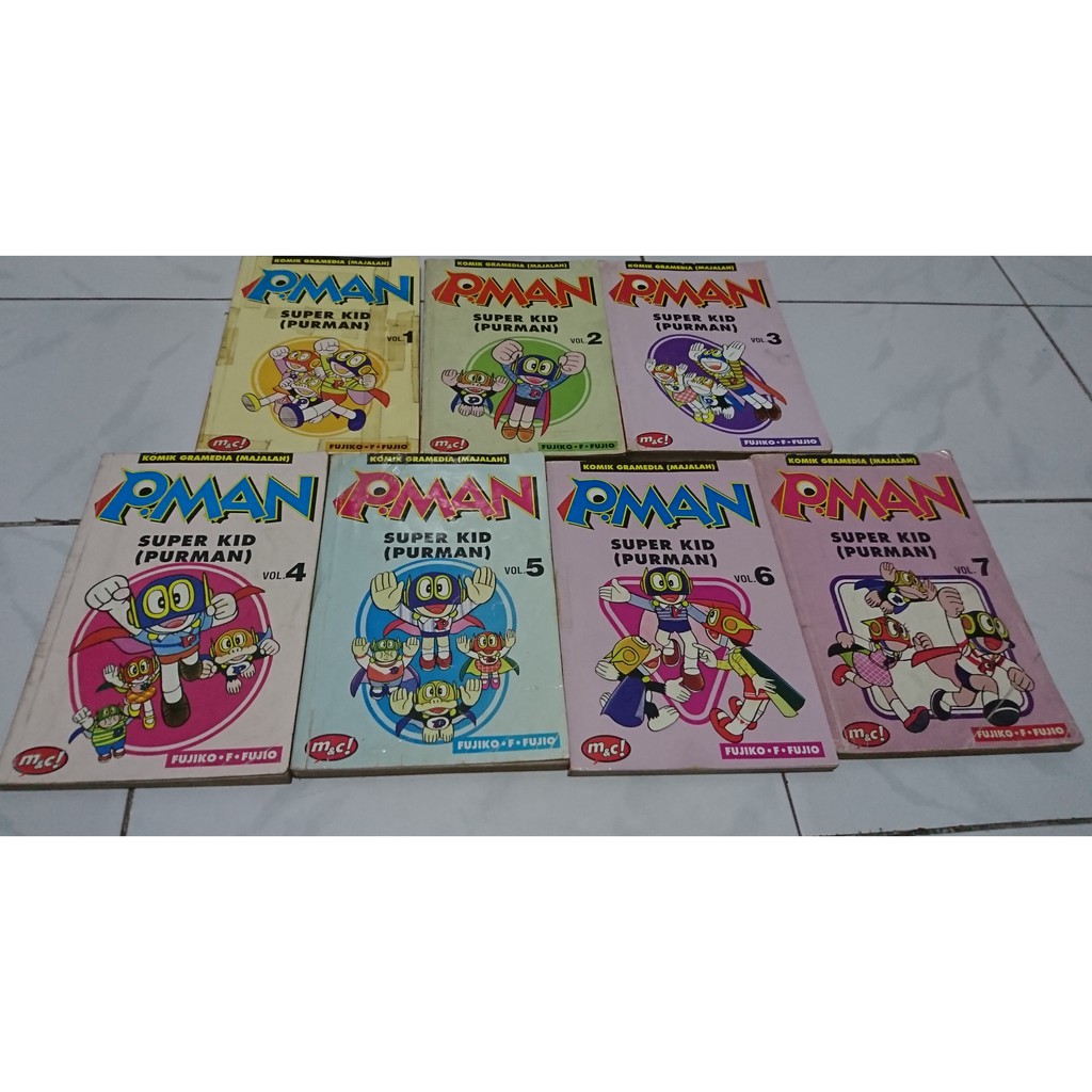 Komik Pman Super Kid Purman 1-7 tamat set 2