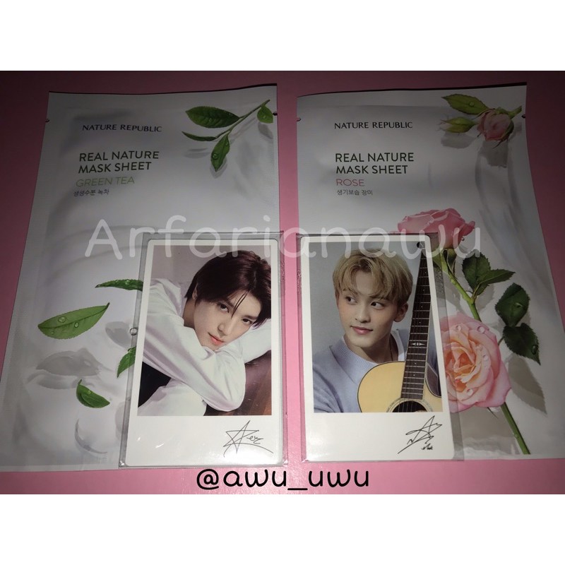 Masker Nature Republic x NCT 127