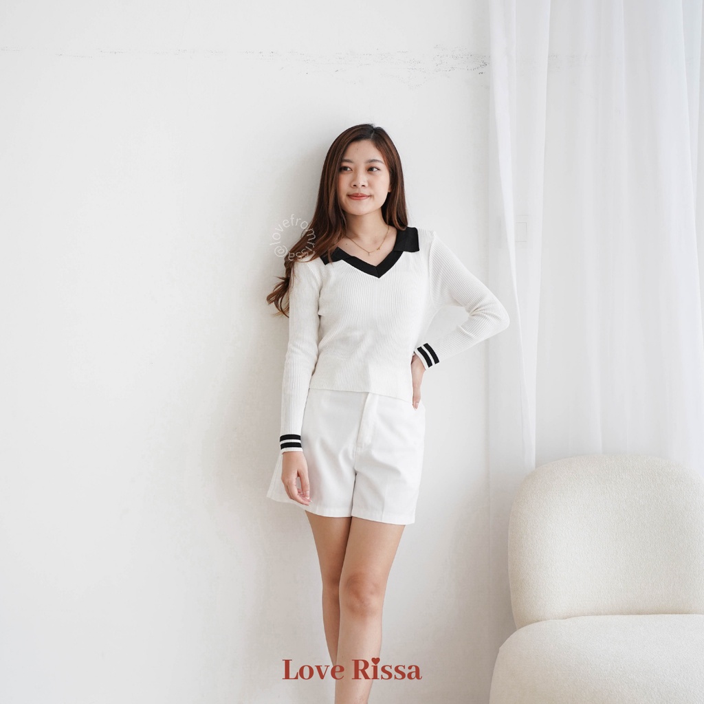 Baju Belle Baju Korea Lengan Panjang Wanita Love Rissa