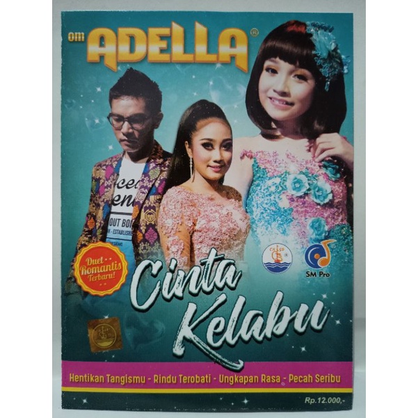 VCD original Om Adella cinta kelabu