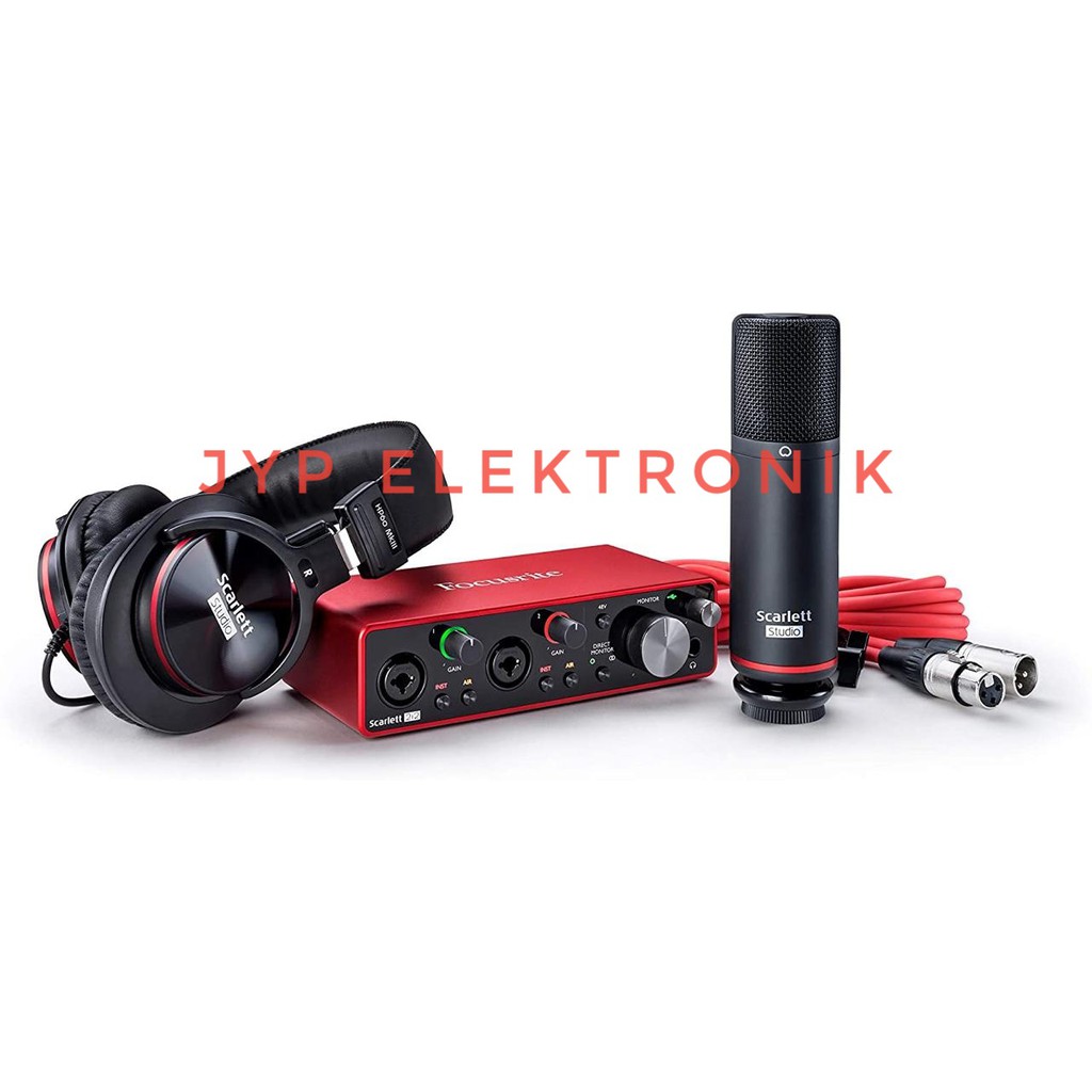 Focusrite Scarlett Studio 2ND GEN 2i2 B