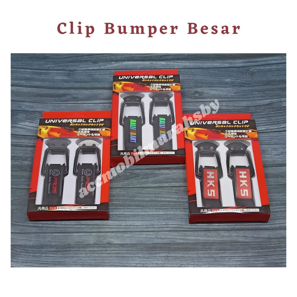 Universal Klip Large Clip Bumper Quick Release Klip Bemper Mobil Besar