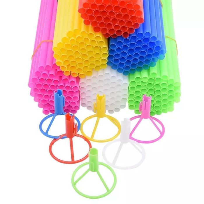 Stick Balon Besar / Stick and Cup / Stik Balon / Pegangan Balon