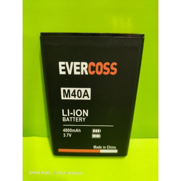 Baterai battery batrai batre Evercoss M40A original