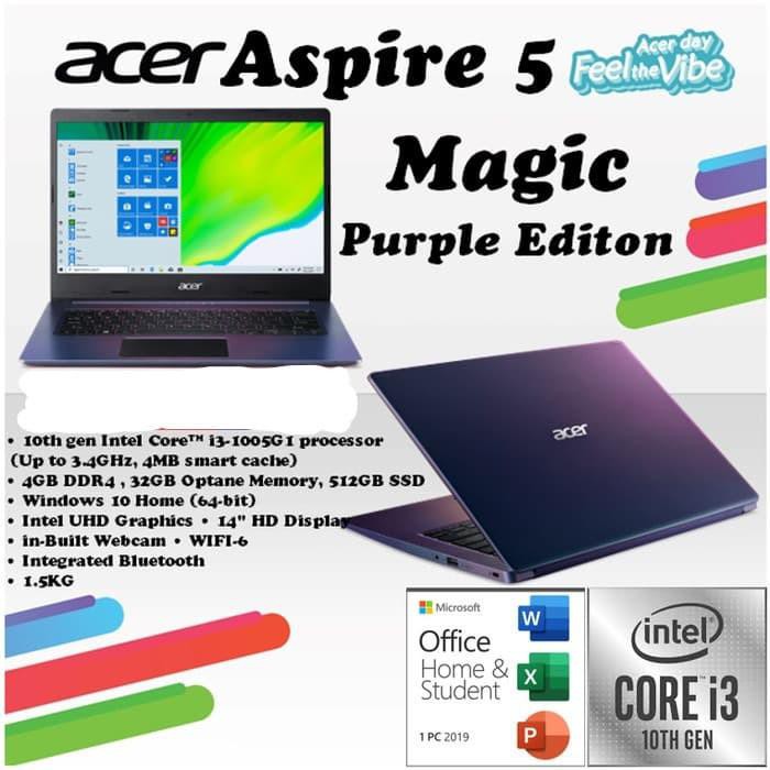laptop gaul habis.... Laptop Acer Aspire 5 A514-53 Core i3-1005G1 SSD + OHS